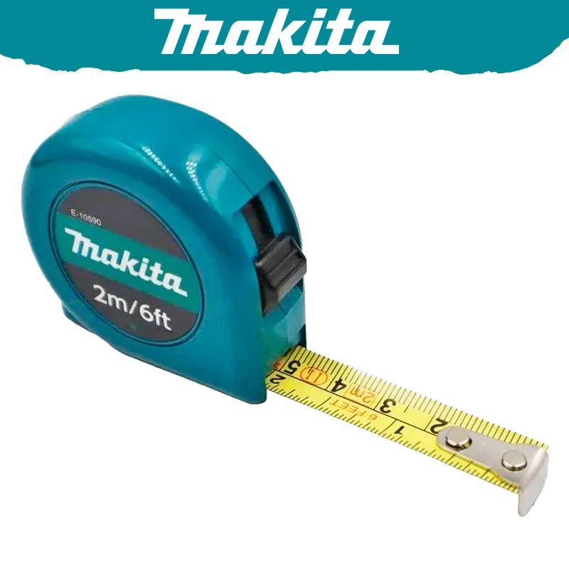 Makita E-10590 2.0m x 13mm Tape Measure Compact Design Portable Accurate Readings Measuring Tools