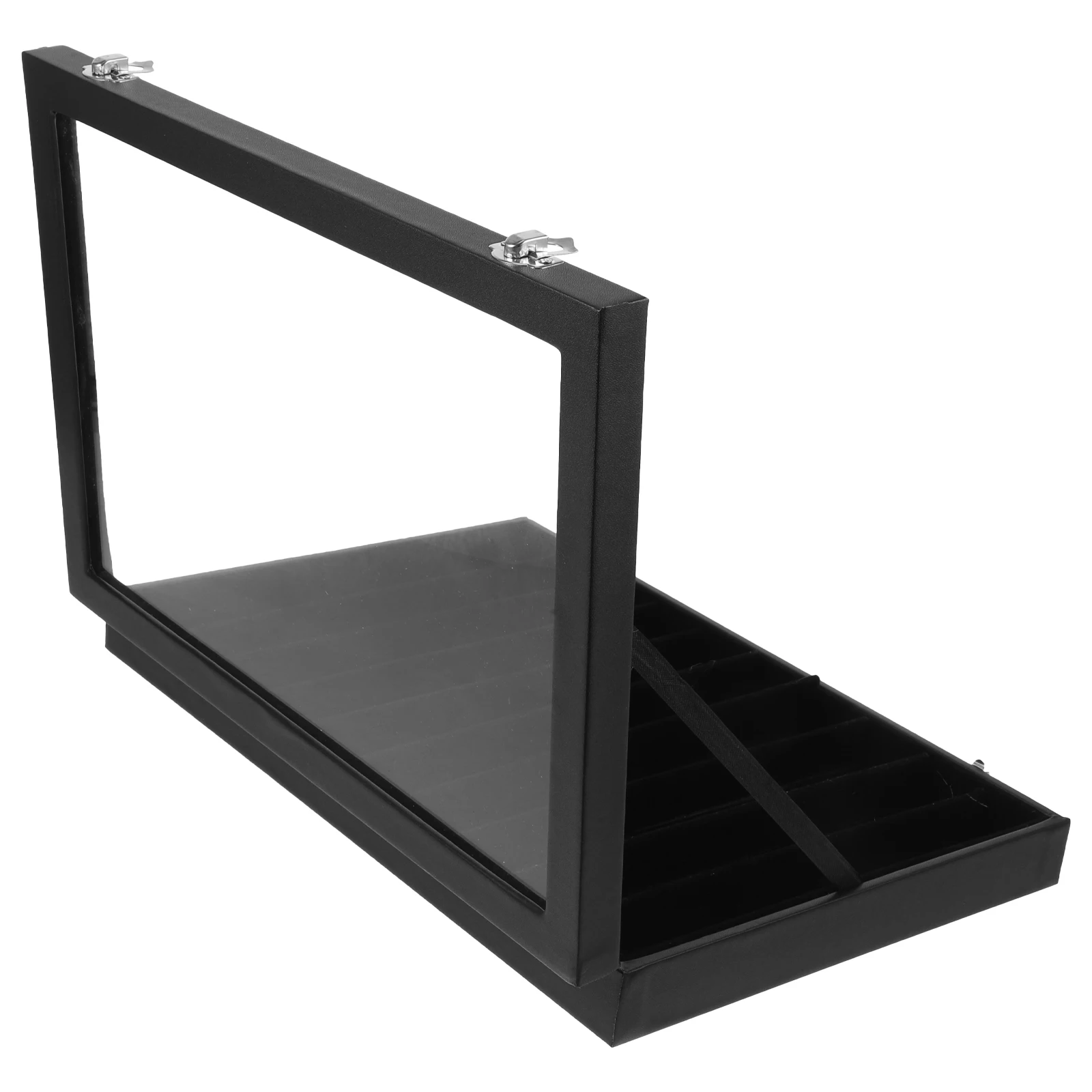 

Органайзер для ювелирных изделий, ожерелье, браслет, лоток, витрина, тонкий штабелируемый подарок для хранения, домашний магазин, прозрачное окно