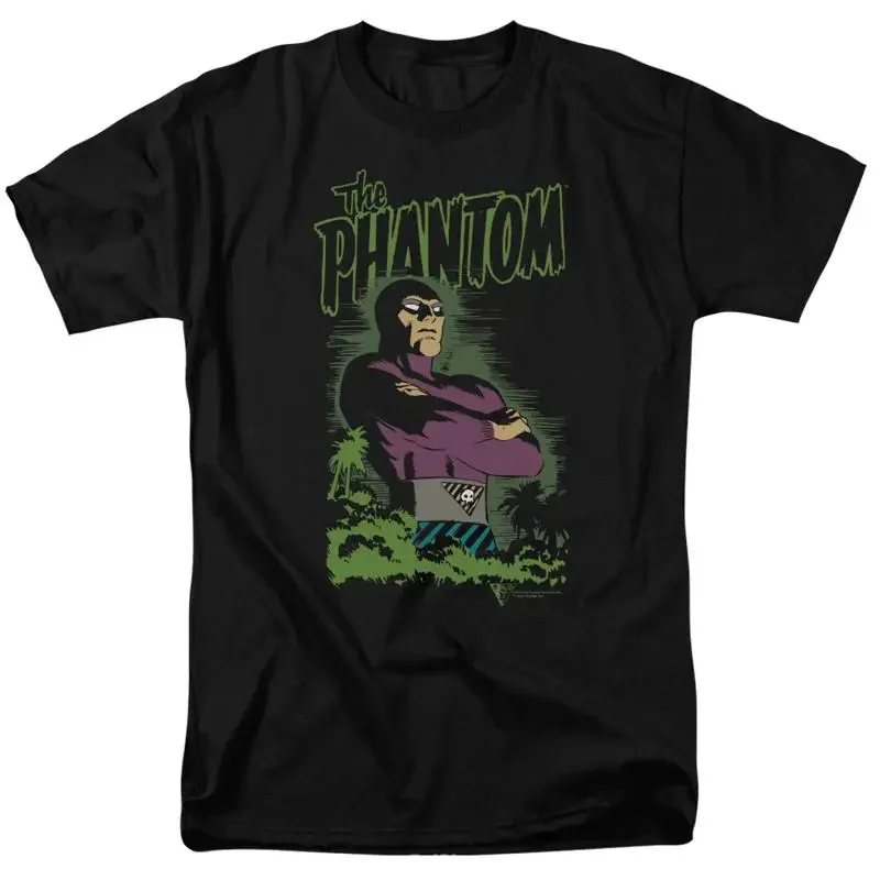 The Phantom Jungle Protector T Shirt Licensed Comic Book Black