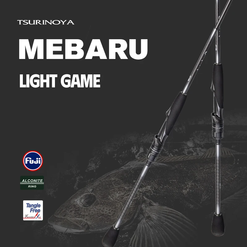 

TSURINOYA High Sensitivity Fishing Rod DEXTERITY S792L S832L 2.36m 2.51m Light Game FUJI A XF Action Grouper MEBARU Fishing Rod