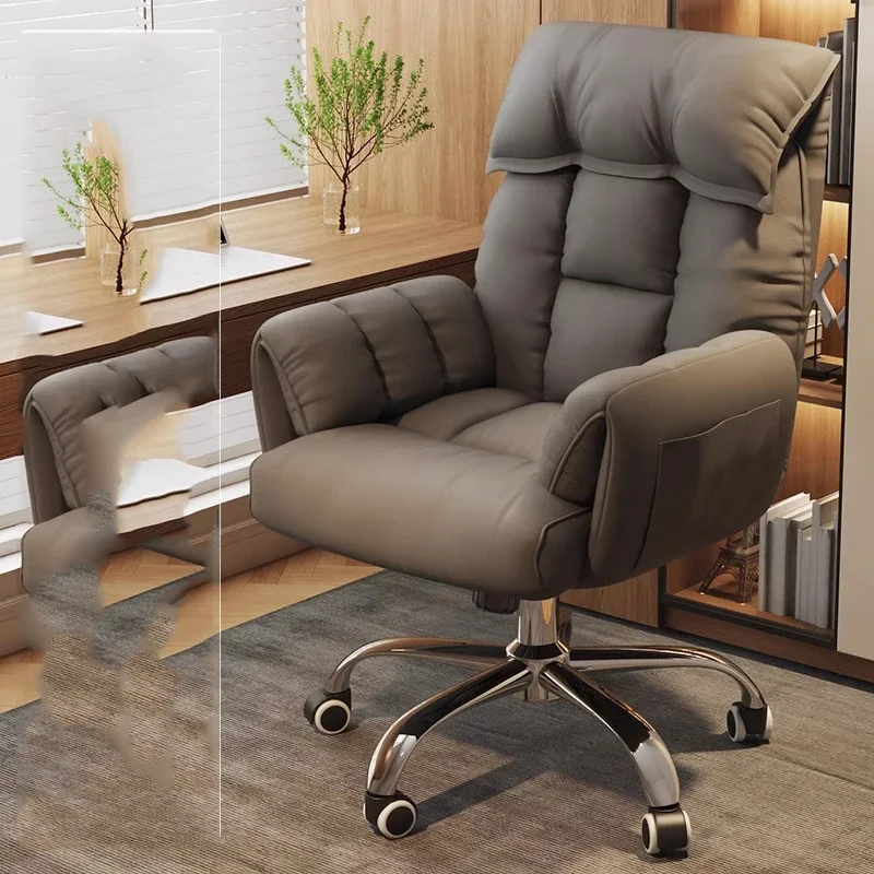 Computer Lazy Office Chairs Ergonomic Lazy Back Support Design Office Chairs Floor Armchair Cadeiras De Escritorios Furniture