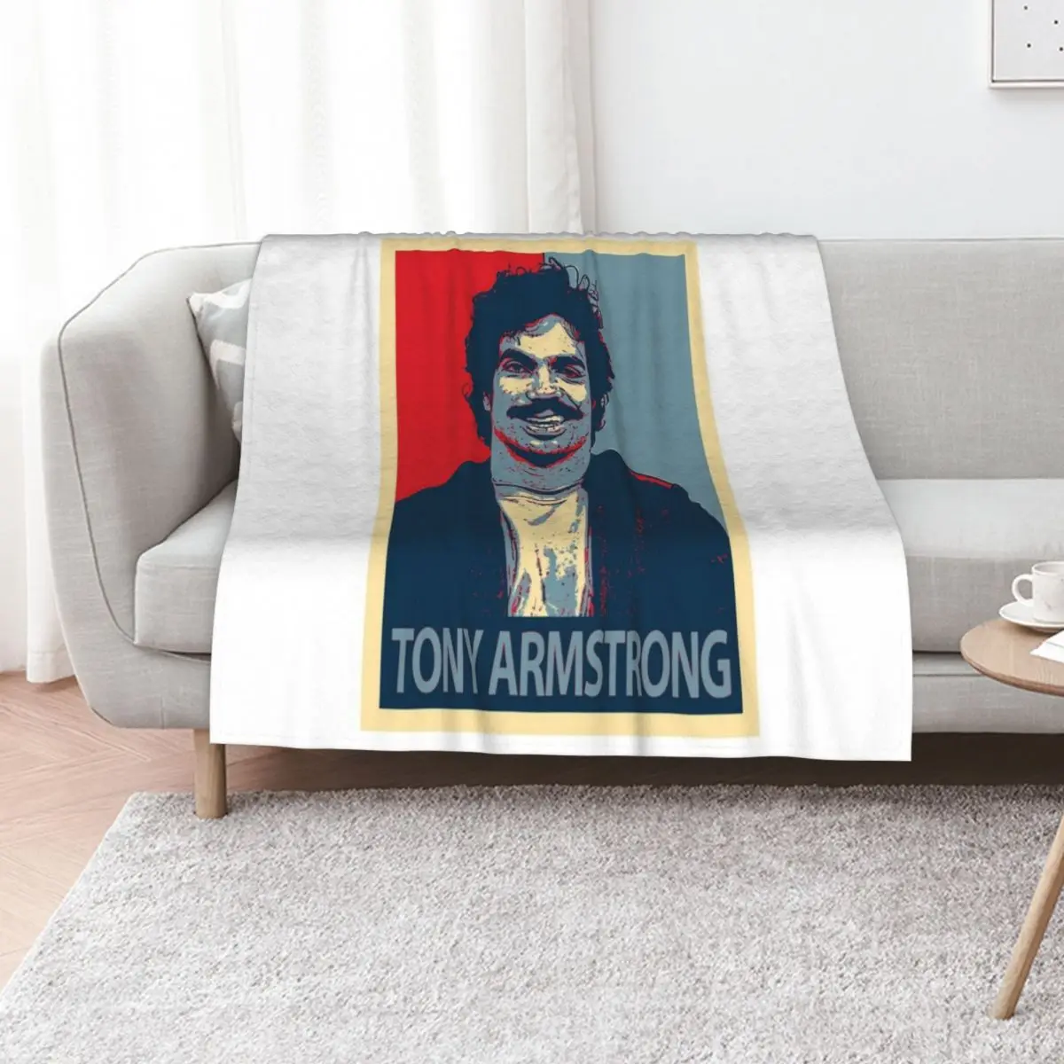 Tony Armstrong Throw Blanket Multi-Purpose decorative Camping blankets ands For Baby Retros Blankets