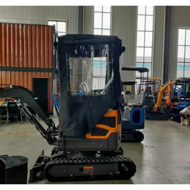 Couverture de voiture pour Mini pelle, 1 pièce, auvent chaud épais en Pvc coupe-vent pour différents modèles