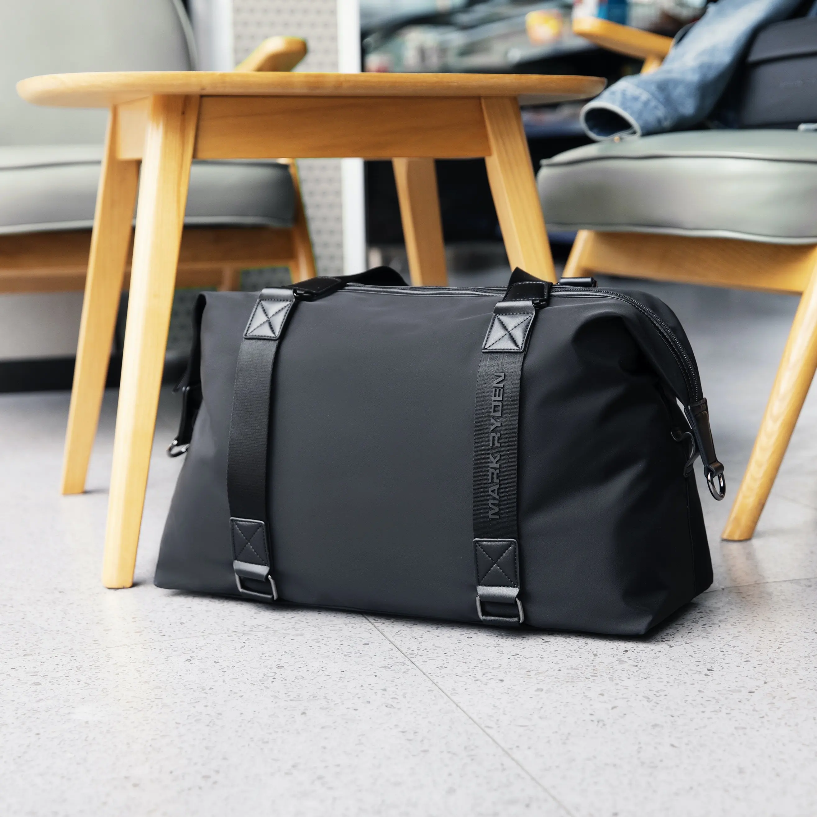 Bolsas de viaje impermeables Oxford Premium para hombres, equipaje de mano, bolsa de viaje de negocios de gran capacidad, bolsa de viaje de fin de