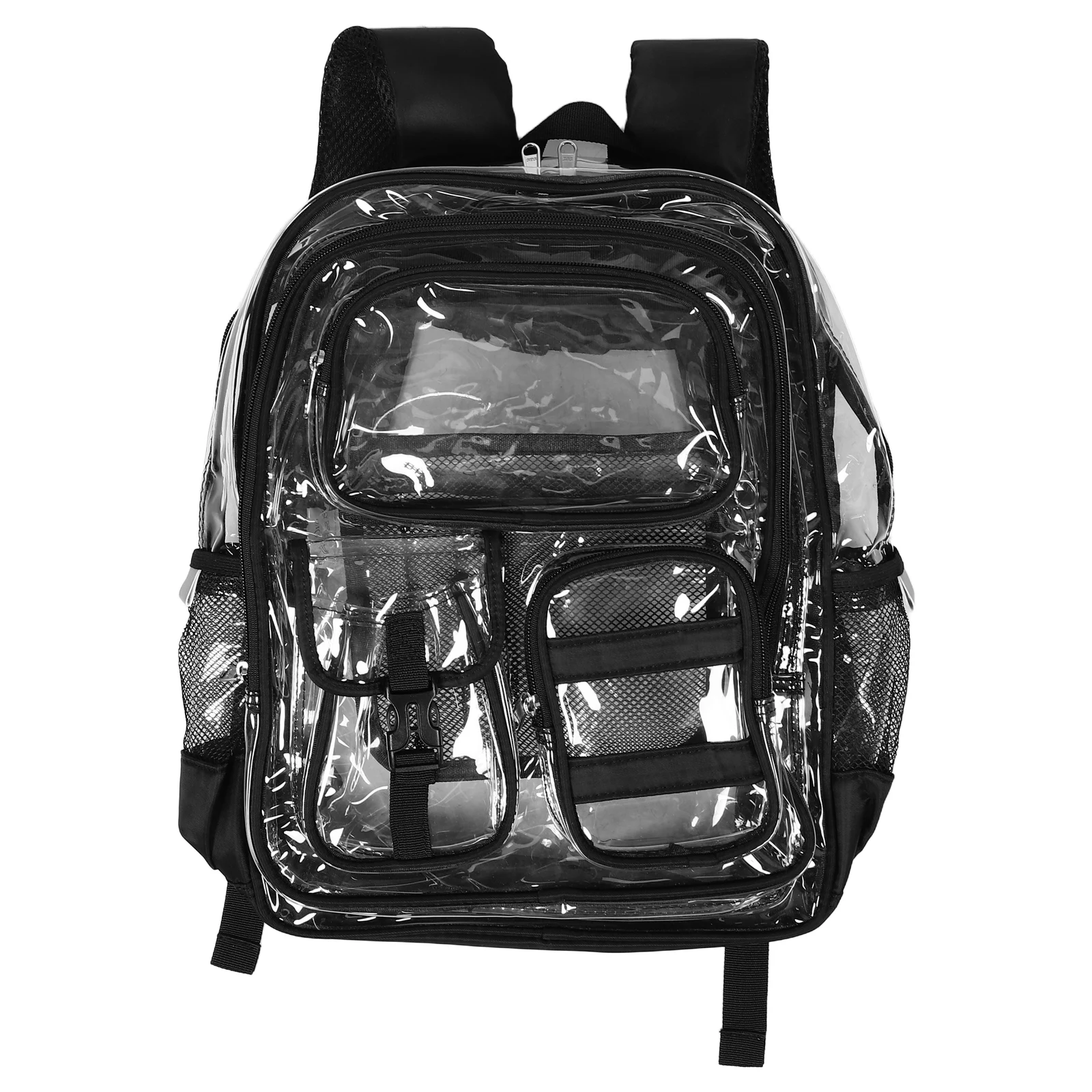 

Approved Bag See Through Transparent Small Handbag Clear Clear Backpack Cute Back Pack Backpack 16.9\
