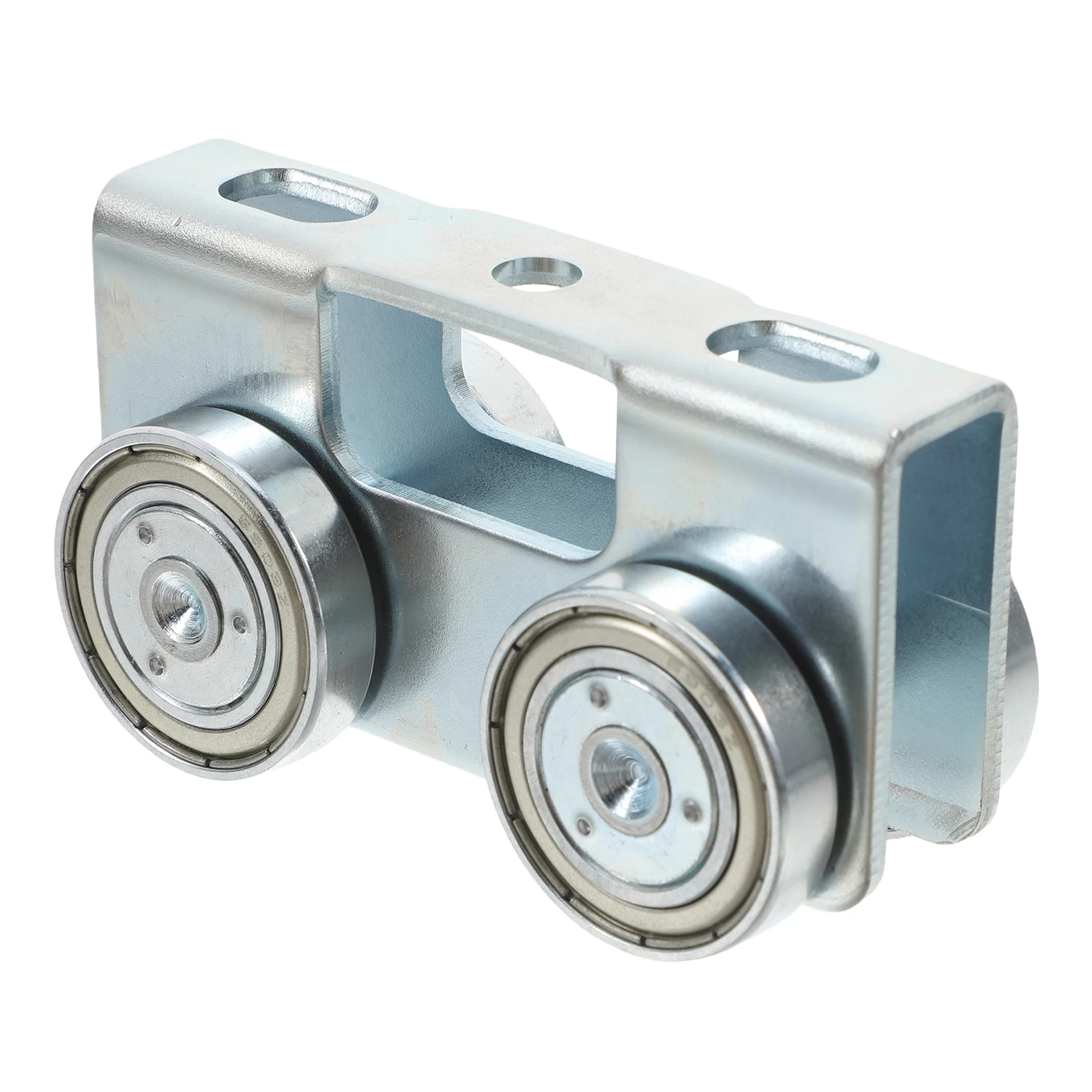 

U Shaped Pulley Assembly Sliding Door Wheel Iron Steel Roller CNC Precision Heavy Duty 1256kg Wardrobe Track Hardware