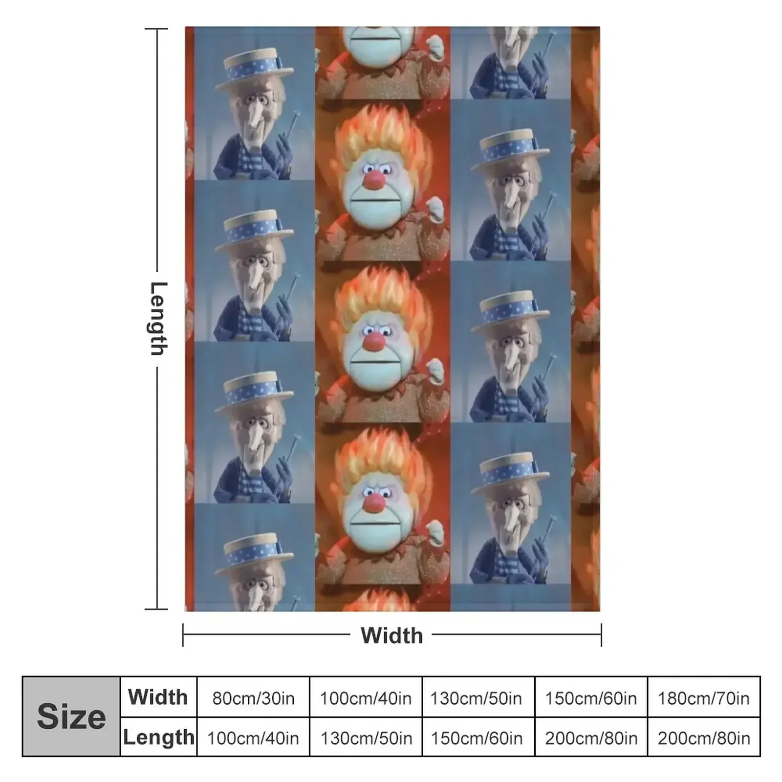 Miser Brothers Throw Blanket couch cozy soft plush fuzzy picnic outdoor blanket