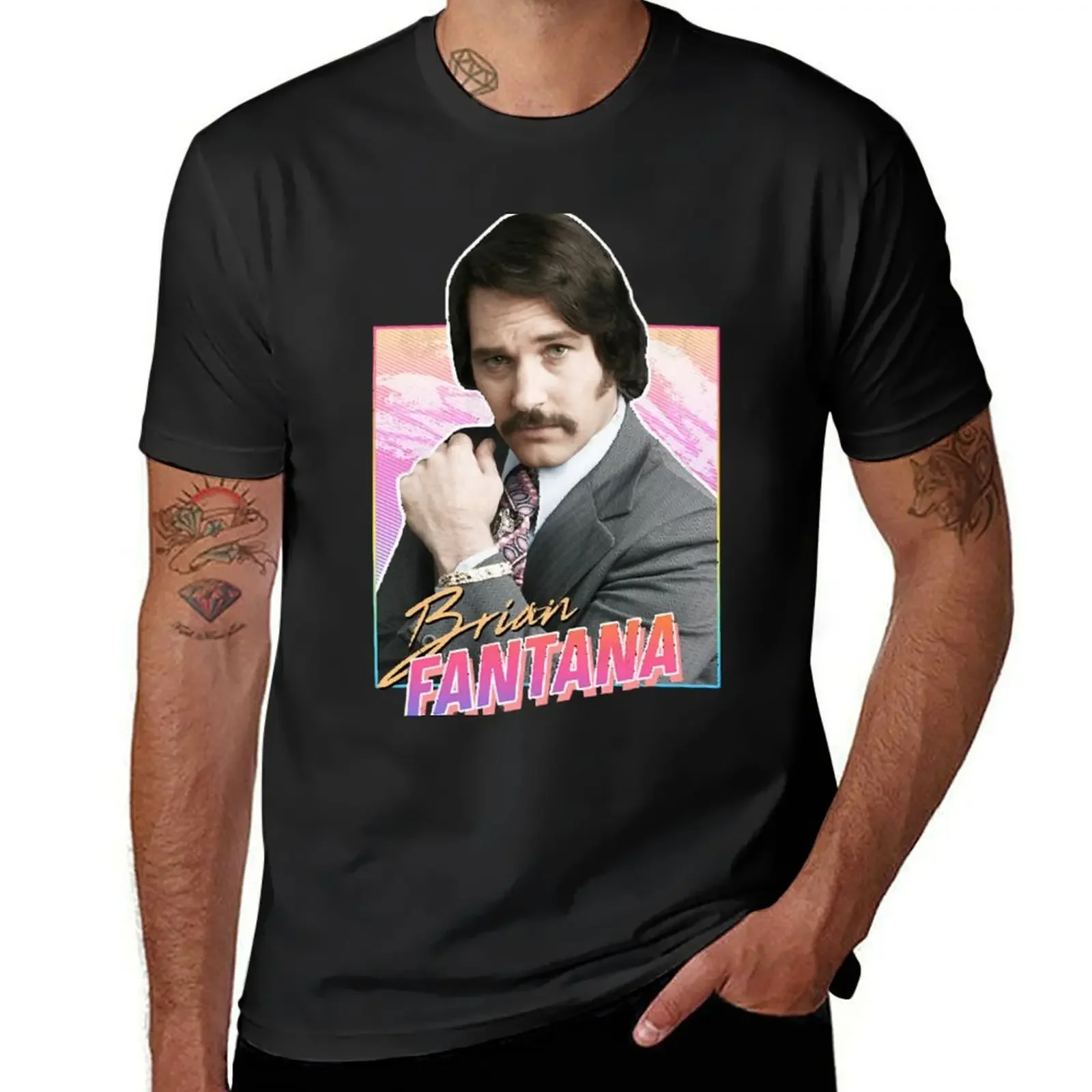 

Anchorman - Fantana T-Shirt oversized customs sublime aesthetic clothes oversized t shirt men