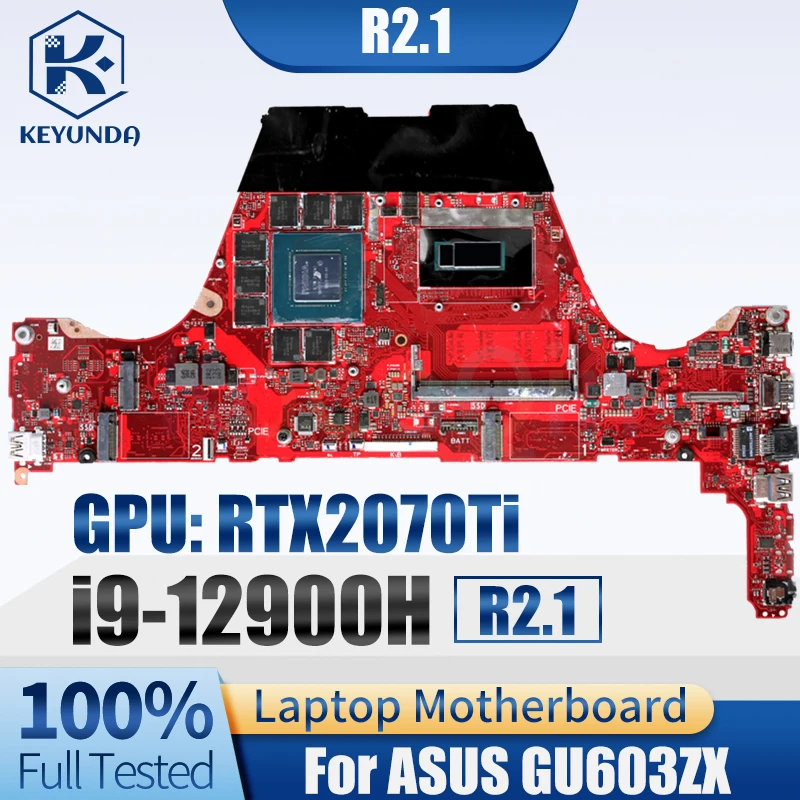 

Основная плата для ASUS GU603ZX SRLD4 i9-12900H RTX2070Ti GN20-E6-A1, материнская плата для ноутбука