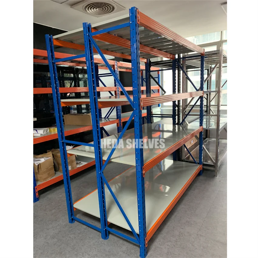 

Индивидуальные промышленные стеллажи для склада и мастерских, металлические полки для хранения, легкие железные стеллажи для склада.