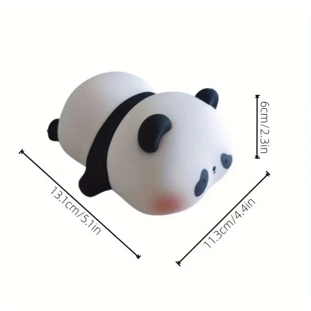Aanraaksensor Panda Pat Nachtlampje Zachte sfeerverlichting LED Panda Lamp Dimbaar USB Opladen Binnensensorlamp