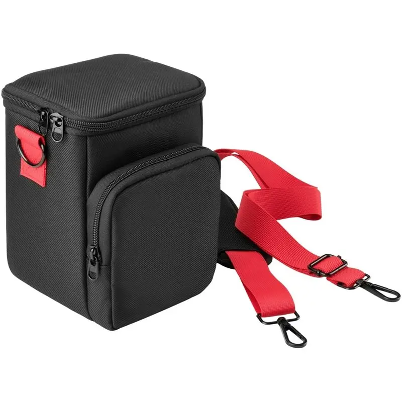 B04C-For Polaroid Flip Camera,Protective Storage Bag, Portable Case With Adjustable Strap& Accessory Pocket