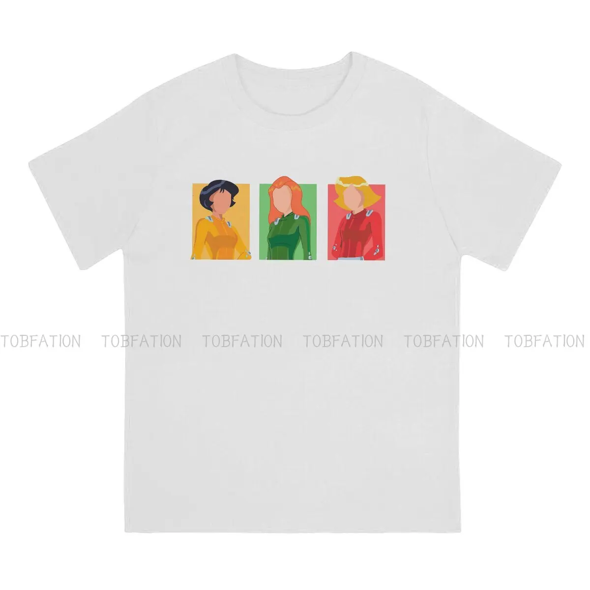 Totally Spies Sam Clover Alex Cartoon TShirt for Men Set Essential  Basic Leisure Sweatshirts T Shirt High Quality New Design