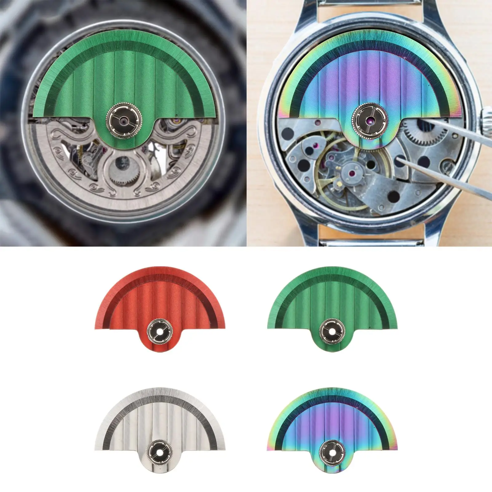 أجزاء بدوار الساعة الأوتوماتيكية لإصلاح الأجزاء وخفيفة الوزن ومستقرة للميكانيكية #2