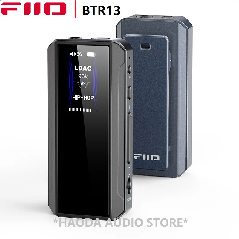 

FIIO BTR13 Bluetooth 5.1 USB DAC Headphone Amplifier DSD256 3.5mm 4.4mm Balanced output LDAC/aptX HD AAC