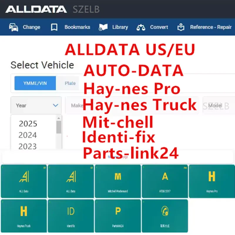 2025 Alldata Autodata Identifix Mitchell One Year Online Account Auto Repair Software Update Online All Data Auto Data Car Parts