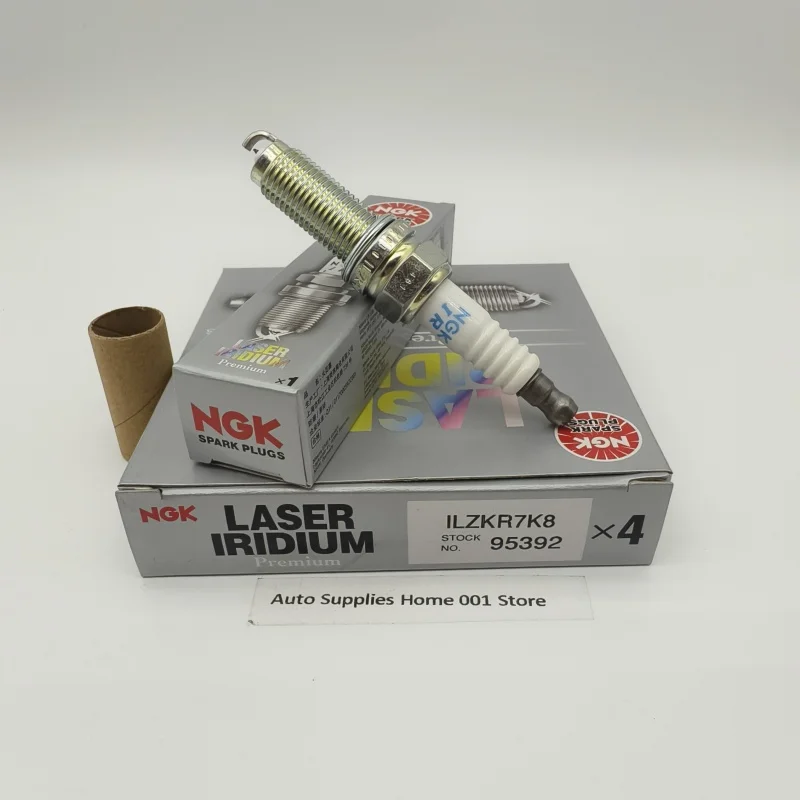 4PCS ILZKR7K8 95392 Original NGK Iridium Platinum Spark Plugs For