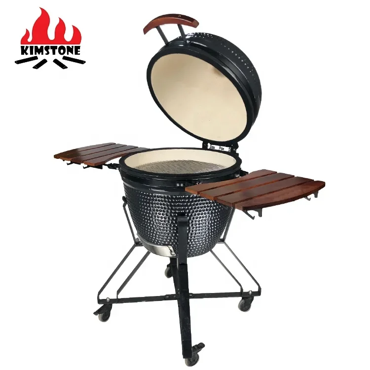 KIMSTONE 23 inch XL L size Large Kamado Ceramic Bbq outdoor Charcoal Kamado Grill Asador Chargrill Fours Boi