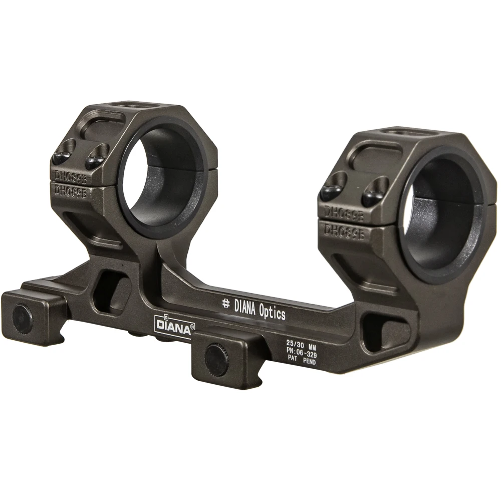 DIANA Zielfernrohrhalterung für 30/25,4mm Optisches Visier GE Halterung 1.54 1.93 Halterung für 20mm Schiene – Detail 10