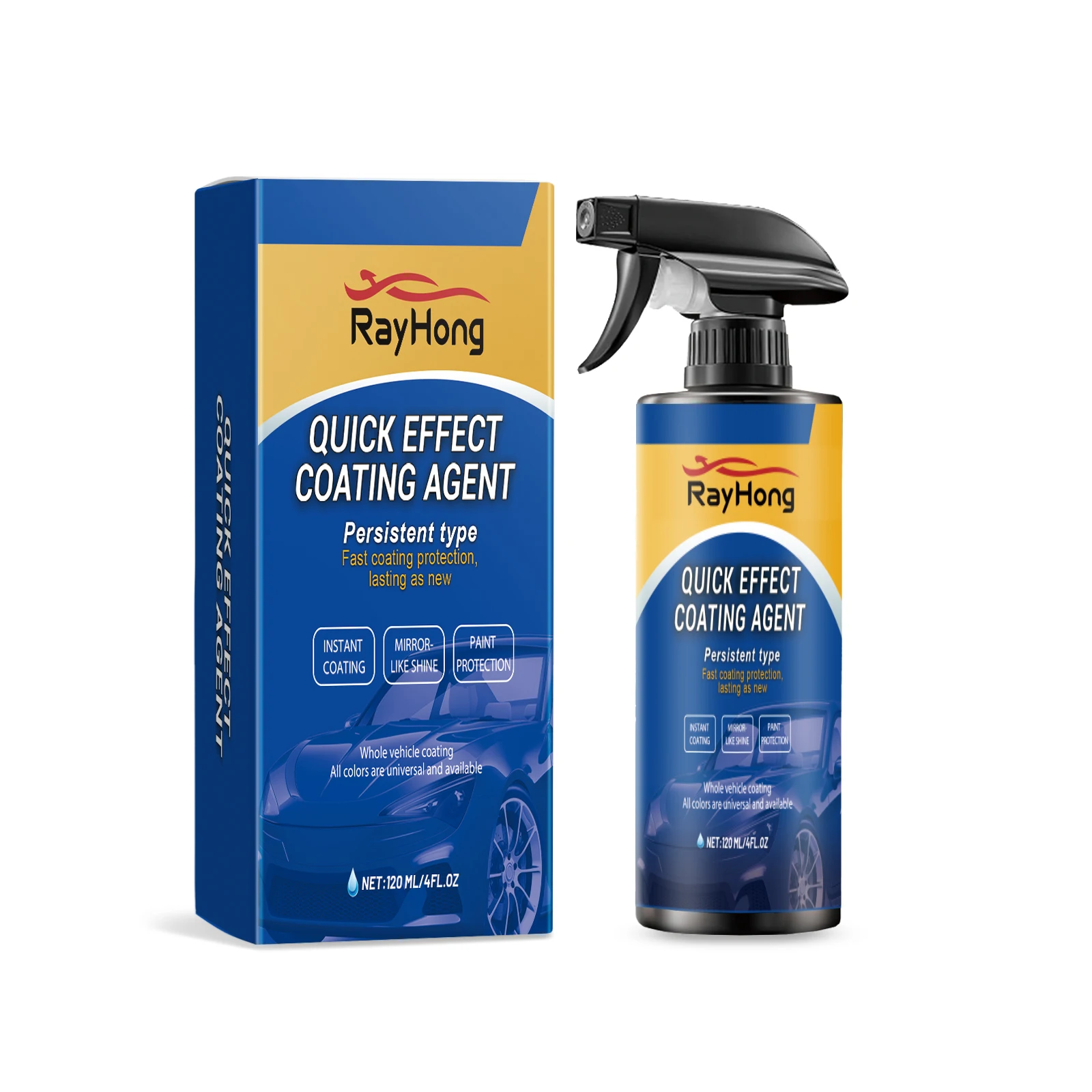 1-5PCS Auto Nano Coating Spray Auto Sneldrogende Coating Hydrofobe Bescherming Polijsten Onderhoud Vernieuwing Agent Accessoires