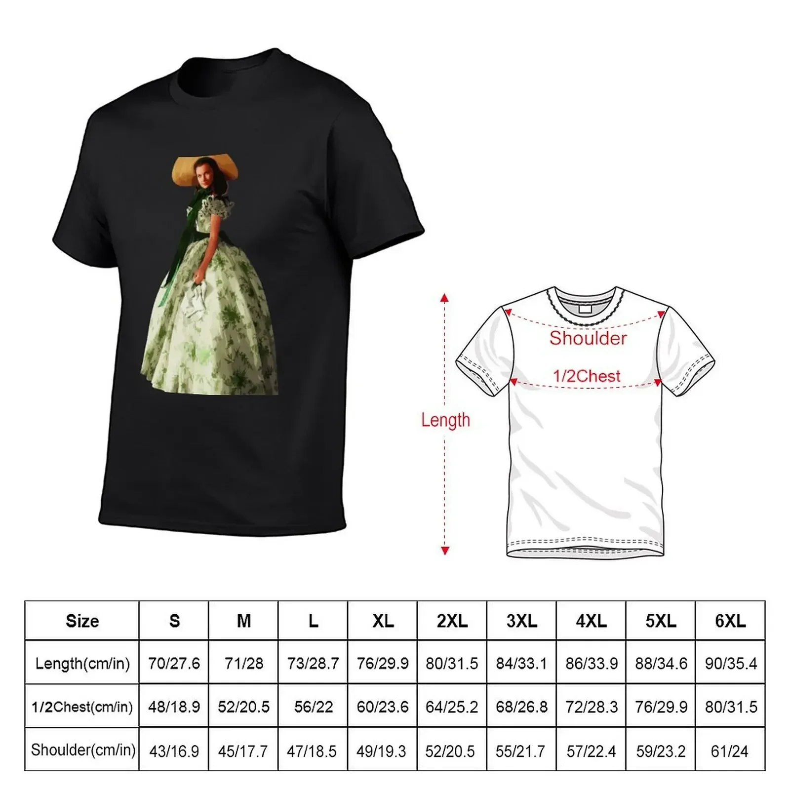 Scarlett O'Hara T-Shirt Blouse sweat cute clothes mens white t shirts