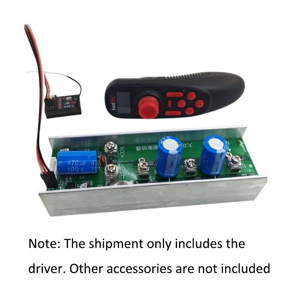 2000W High Power Stop/Forward/Reverse Motor Controller DC24-80V BLDC Brushless Motor Driver Module No Hall Motor Speed Regulator