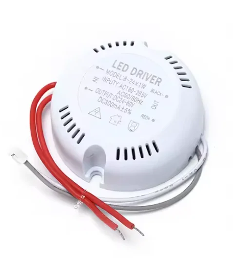 

AC165-265V до DC 24-80V 60V-130V светодиодный драйвер, трансформатор, адаптер питания для светодиодной лампы/лампы, круглый корпус