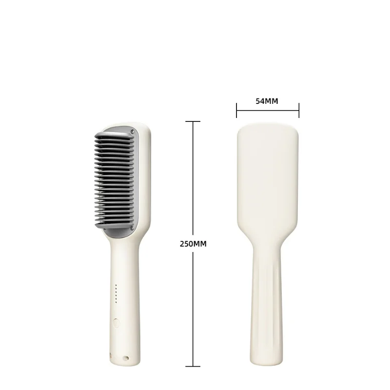 3 in 1 Hair Straightener, Heating Brush, Professional Quick Heating Electric Comb, Hair Straightener, Anti-scalding Styling Tool