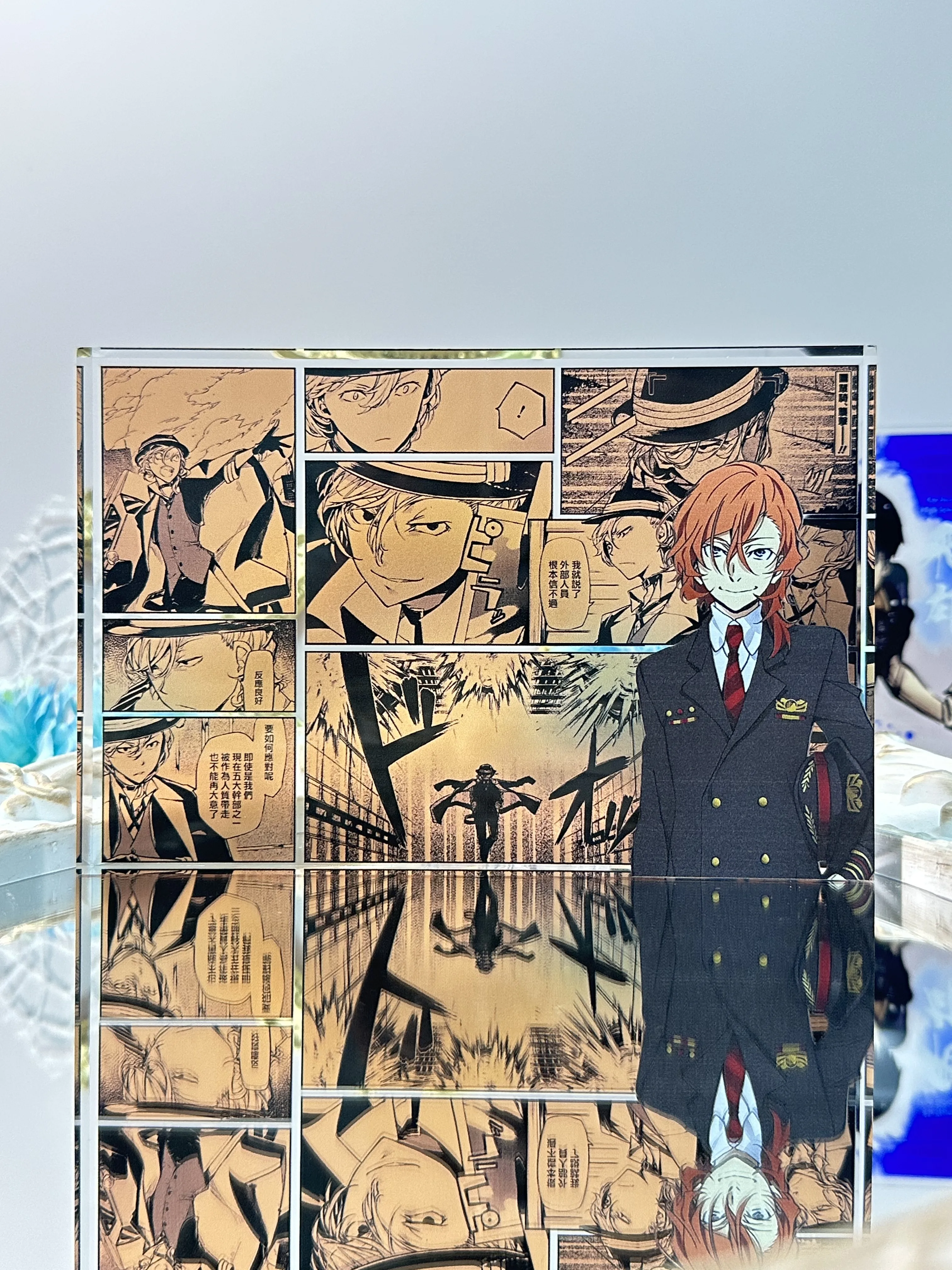 

Bungo Stray Dogs Acrylic Stand Block Nakajima Atsushi Dazai Osamu Anime HOBBY Goods Gift Animation Derivatives