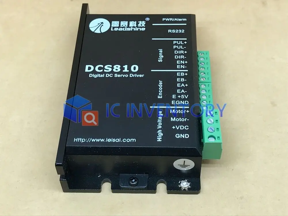 

1PCS New Leadshine DCS810 Digital Brushed DC Servo Driver 80VDC 20A