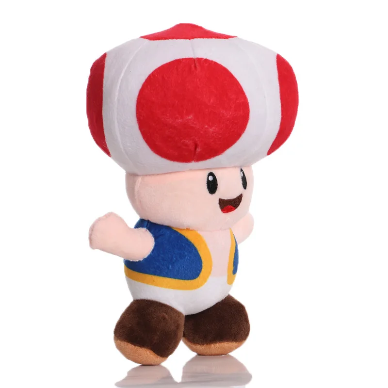 22cm Captain Toad Plush Toys Anime Game Character Mushroom Man Toad Plush Soft Stuffed Toys for Kids Gifts view 4