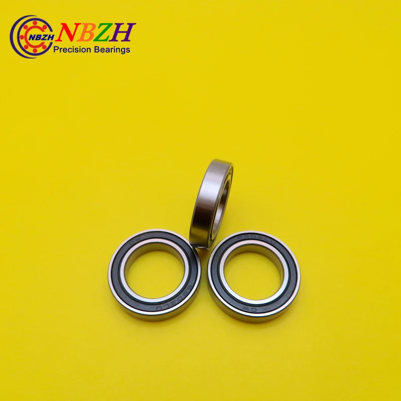 NBZH sale price 10pcs Free Shipping SUS440C  stainless steel bearings (Rubber seal cover) S6802-2RS 15*24*5 mm ABEC-1 Z2