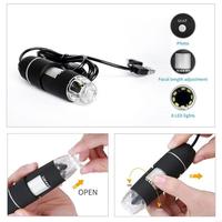 H58B Microscope Accessories 3in1 USB Type-C Micro-USB 1000X Microscope 1080P 2MP