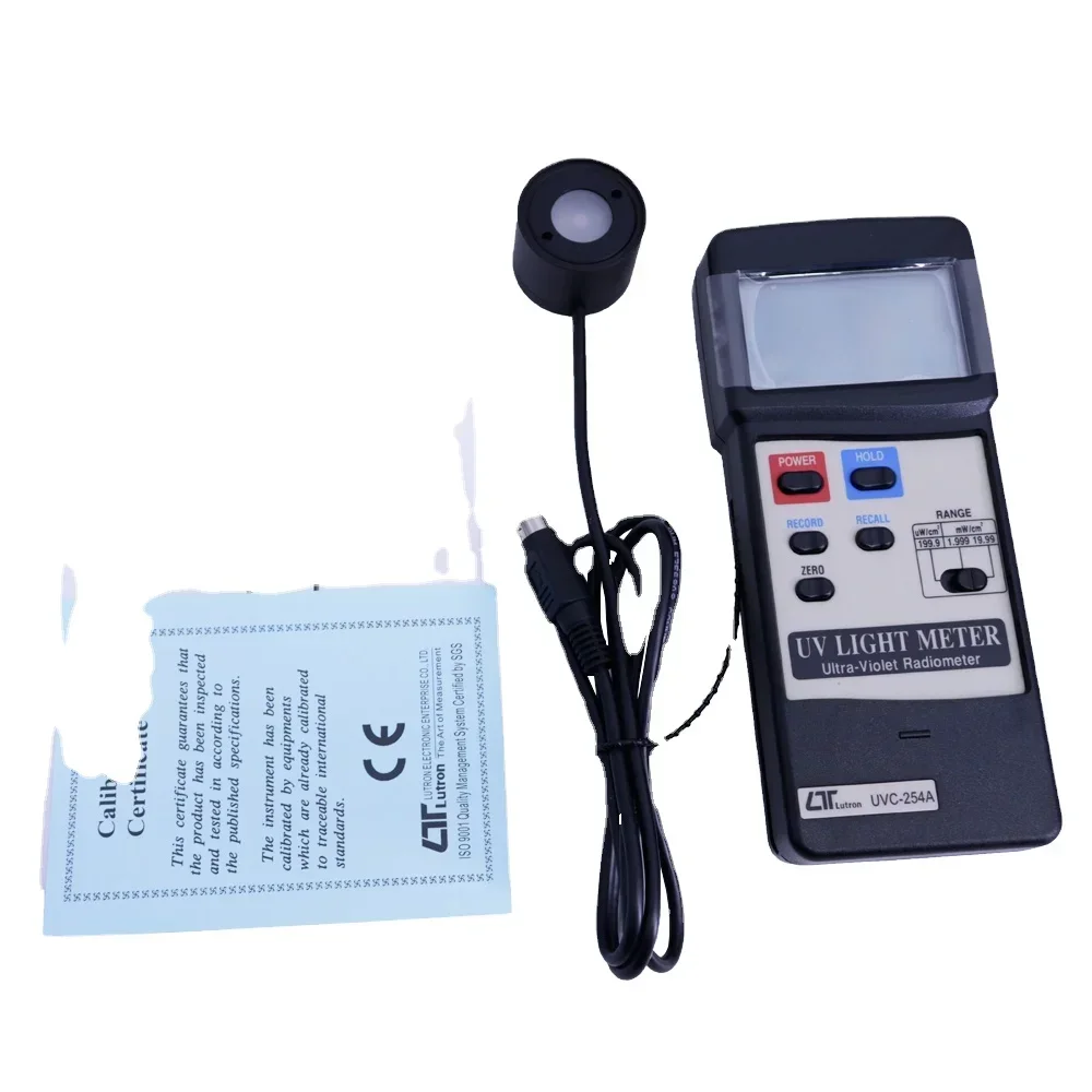 

2025newLutron UVC-254A UVC Light Meter Short Wave 254 nm Ultra-violet Irradiance