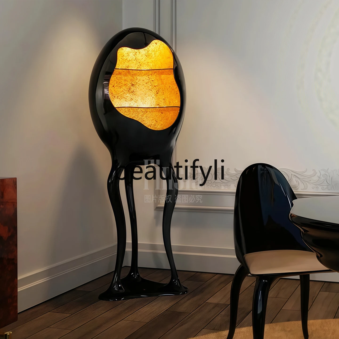 

Large Floor-standing Abstract Art Ornament Living Room Home Decoration Display Cabinet