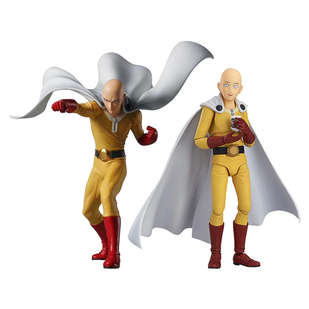 

Anime Saitama figure Saitama action figure Saitama combat figurine Doll PVC Model Toy Collect Statue Gift Desktop ornament 14cm