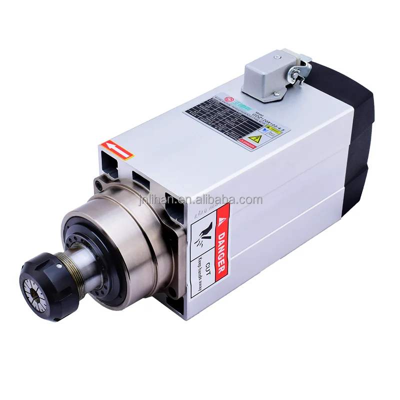 

GDZ 4.5kw ER32 Spindle 220V/380V Air Cooled Spindle Motor For 1325 CNC Router Machine Engraving Cutting Acrylic MDF Wood Plywood