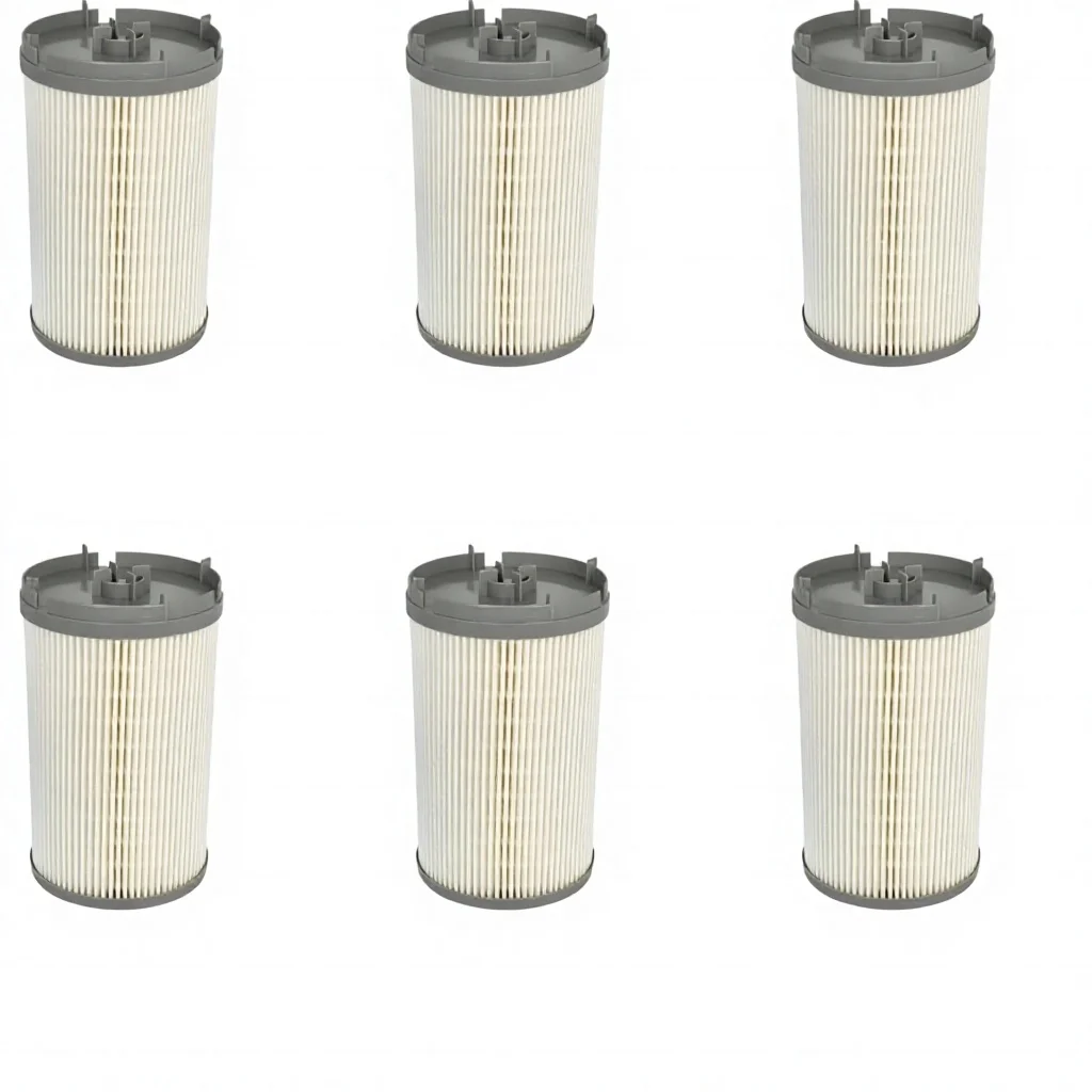 6 filtros de combustible K37-1004 para camiones Peterbilt 389 579 Kenworth T660 T800, reemplazo para Paccar MX13 2010-2014 PFF61653 PF9928