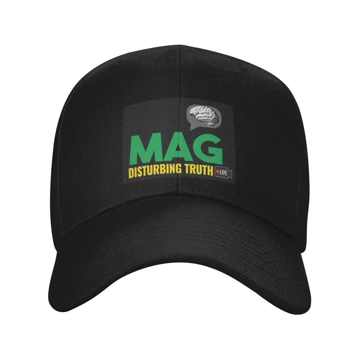 MAG DISTURBING TRUTH LIVE Baseball Cap Snap Back Hat dad hat Girl'S Hats Men's