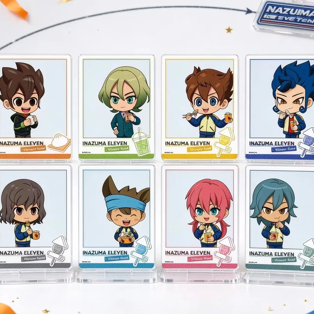 15CM Acrylic Stand Model Anime Inazuma Eleven: Victory Road Model Action Figure Peripheral Collection Decorations Gifts Keychain