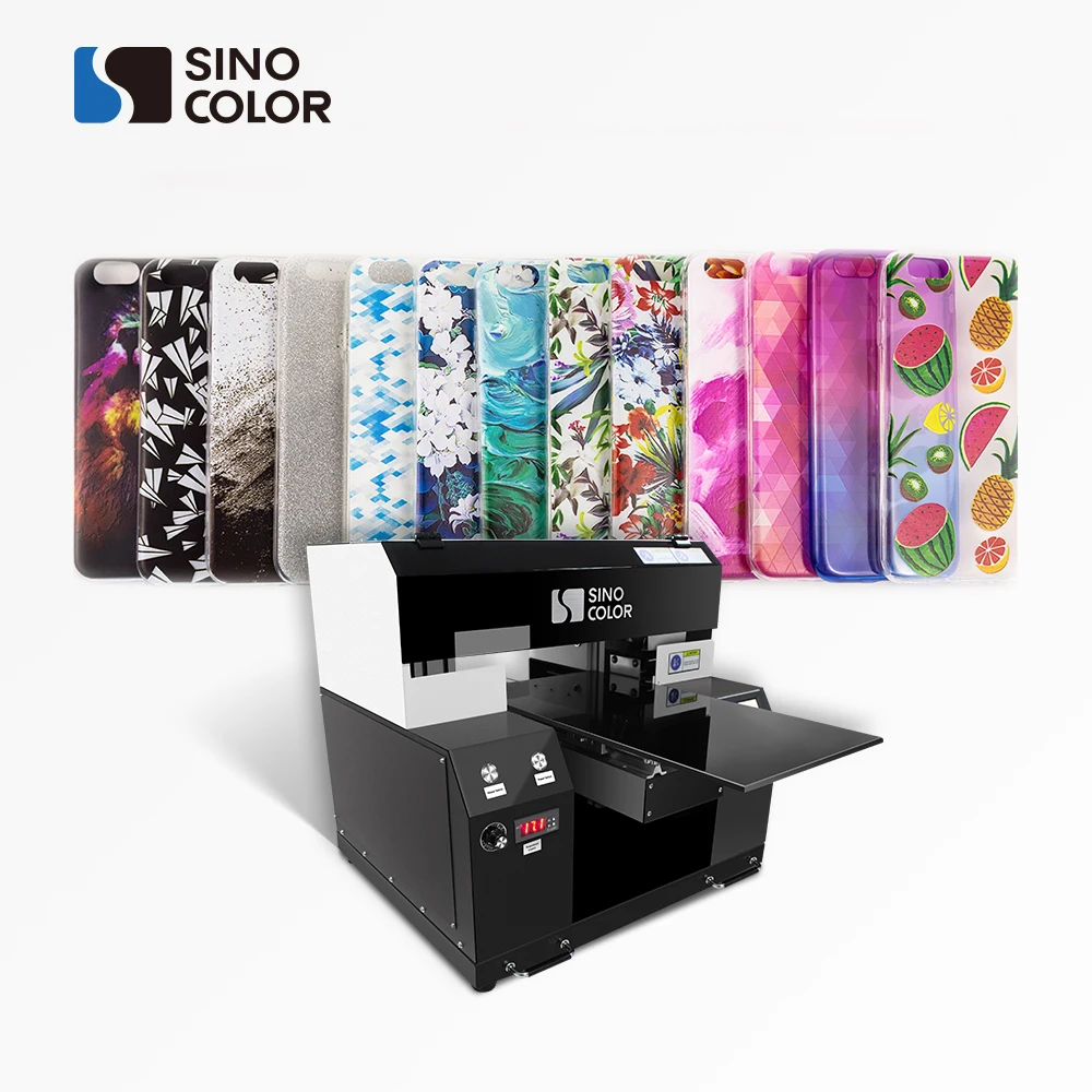 

New Upgraded Professional System A3 Size DX8 Head Custom Mobile Phone Covers Playing Card Pen Bottle LED UV Printing Machine