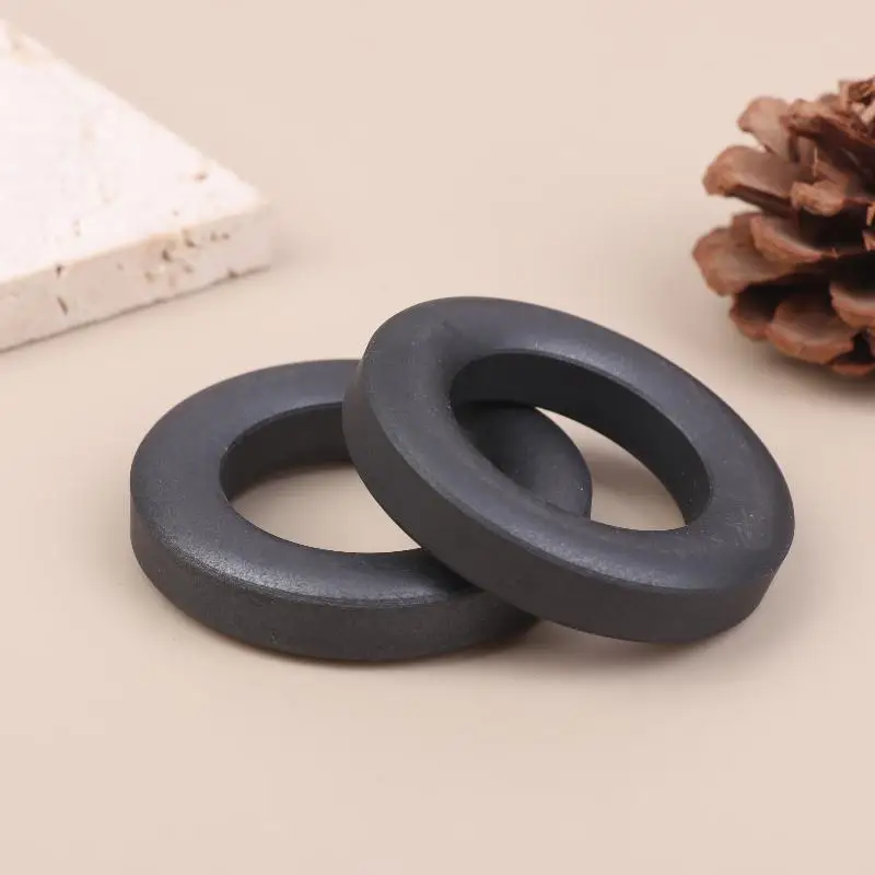 1/2pcs FT240-43 Toroid Ferrite Core Ferrite Bead Ring American RF Ferrite Magnetic Ring High-frequency Magnetic Core DIY Choke