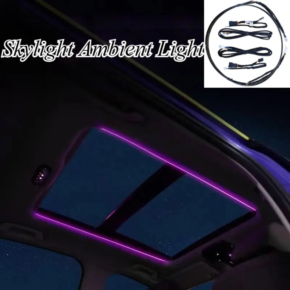 

For BMW Series 2018-2024 Sunroof Ambient Light LED Lamp Upgrade Kit OE Style Interior Car Atmosphere Lighting Decoration Parts