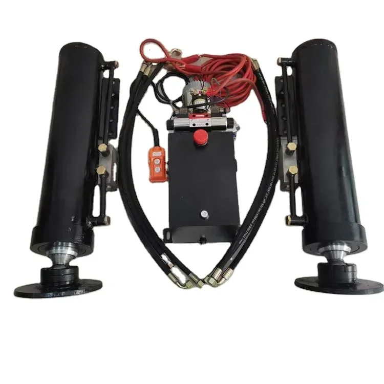 

Four support legs hydraulic cylinder auto level system use hydraulic pump for Rv and Caravan