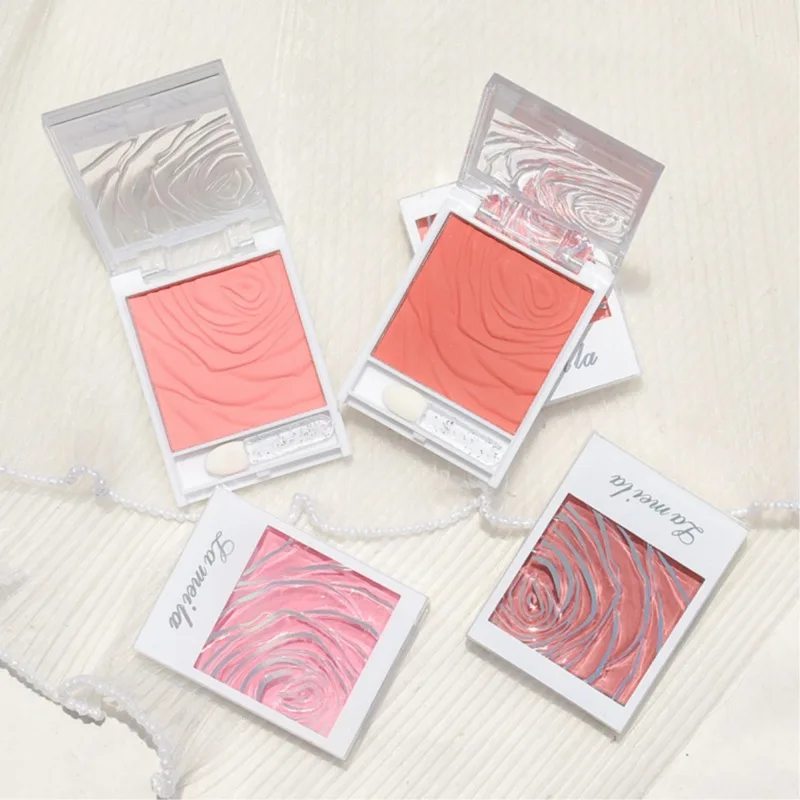 Paleta de colorete rosa, crema de base correctora, resistente al agua, larga duración, colorete Facial, melocotón Natural, maquillaje, nuevo producto