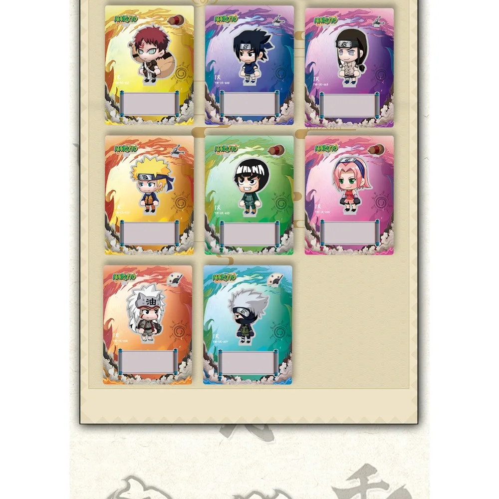Japanese Fantasy Battle Anime Collection Cards Highly Beloved Character High Quality Exclusive Enamel Inlaid Cards Creative Gift