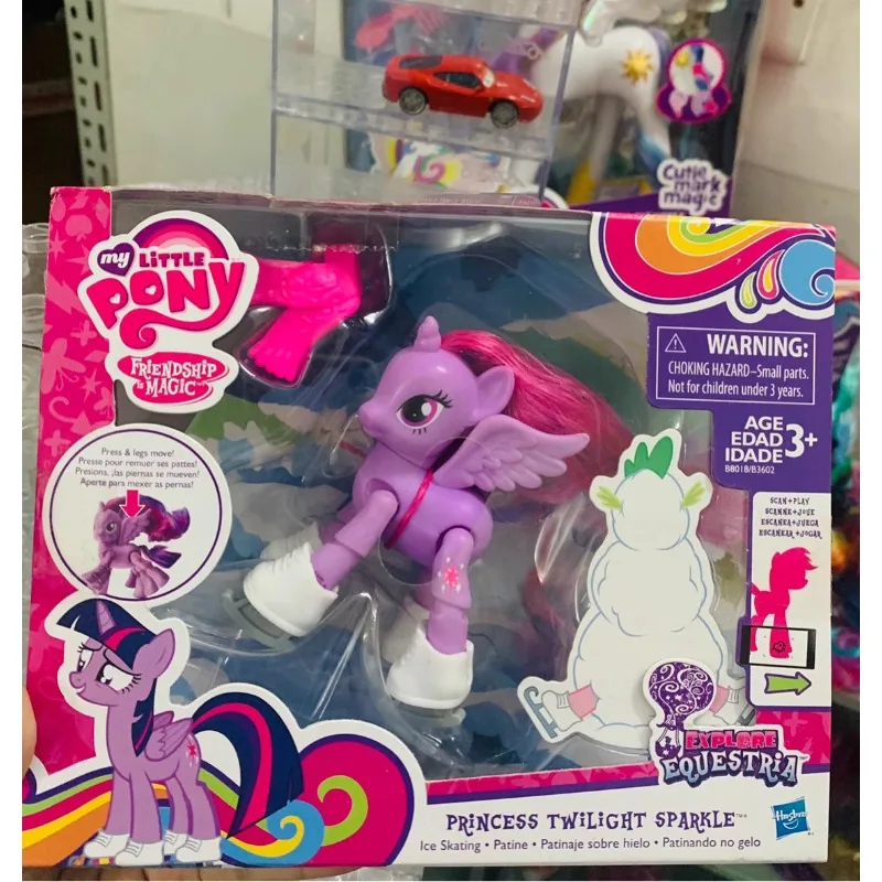 Hasbro My Little Pony Figure Rainbow Dash Twilight Sparkle Applejack Rarity Starlight Glimmer Shining Armor Toy