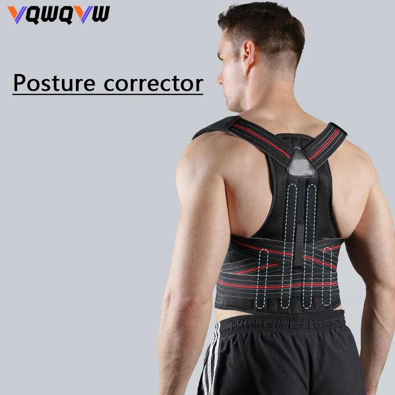 

1Pcs Adult Male and Female Students with Hunchback Correction Belt Posture Summer Invisible Correction Sitting Posture Corrector