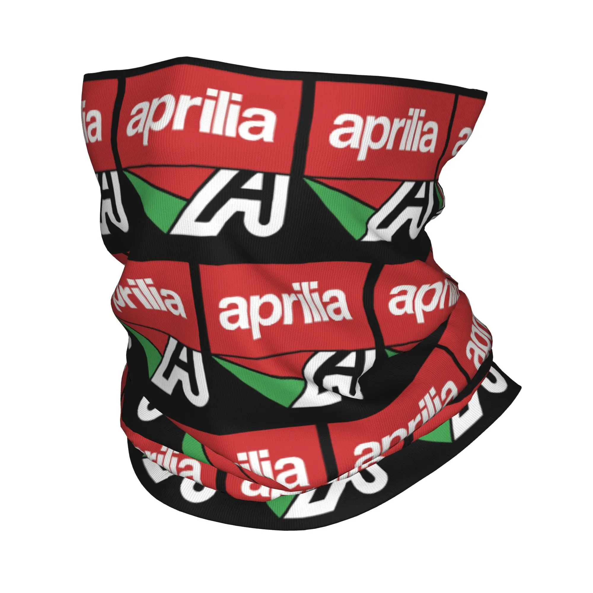 Custom Racing Aprilias Bandana Neck Gaiter UV Protection Face Scarf Cover Men Women Motorcycle Headwear Tube Balaclava