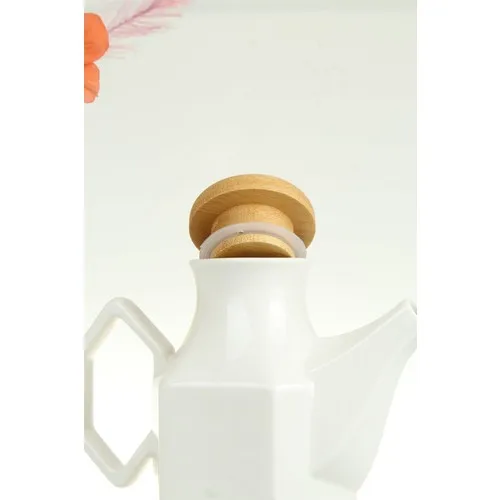 Arow Malaya White Porcelain Oiler 800 ml